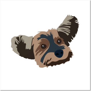 Gus the Yorkie – Cute Dog Art Posters and Art